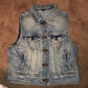 American Eagle Outfitters Denim Vest